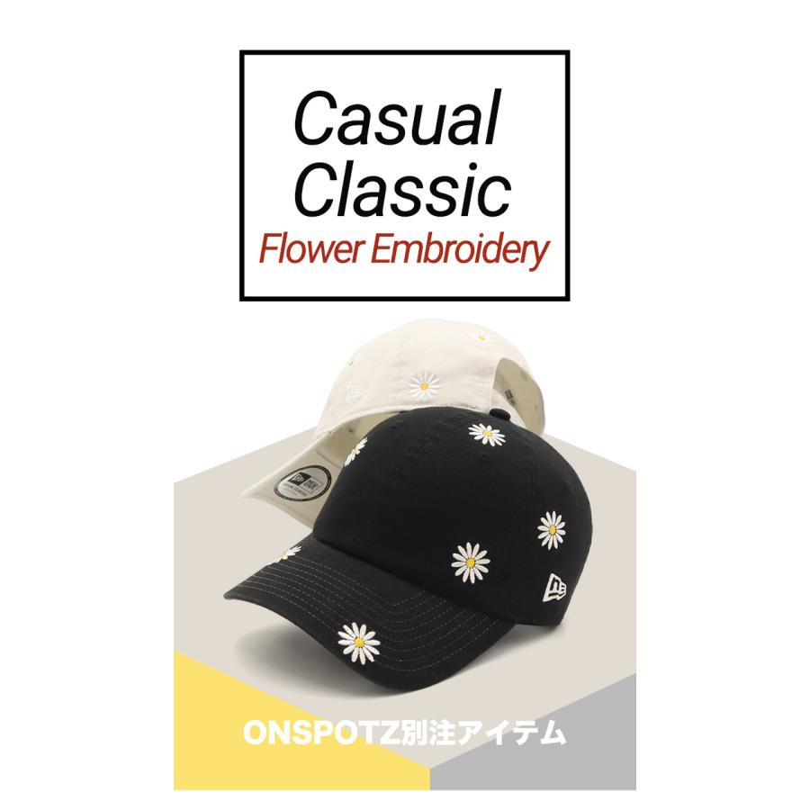 NEW ERA ニューエラキャップ カジュアルクラシック 花柄 ONSPOTZ