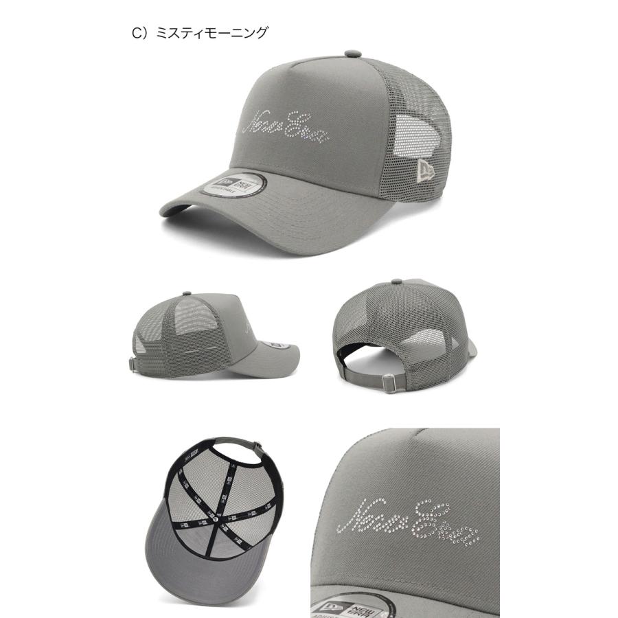 NEW ERA ニューエラ メッシュキャップ キラキラ ストーン LA NEW ERA（ニューエラ）の「ニューエラ メッシュキャップ ライン