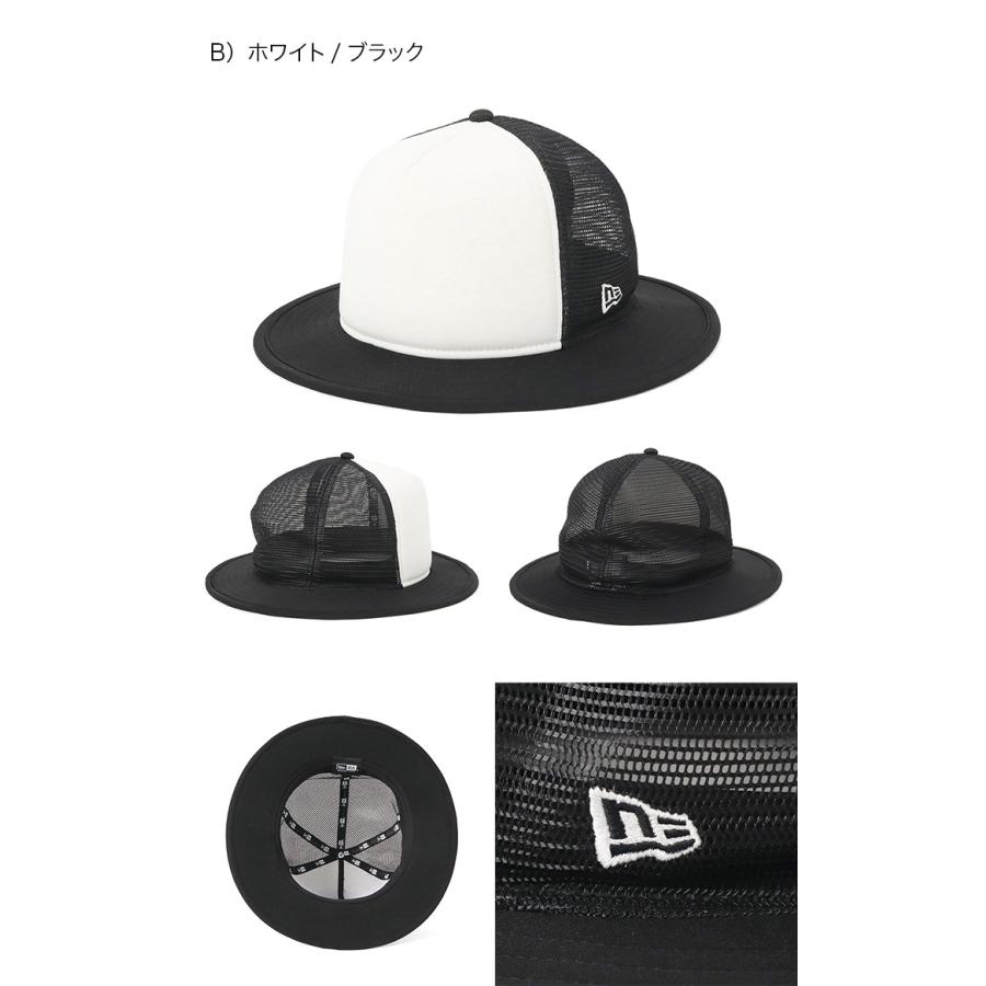 New Era LAロゴ メッシュバケットハット NEW ERA 帽子 ハット ニューエラ メッシュバケットハット MLB