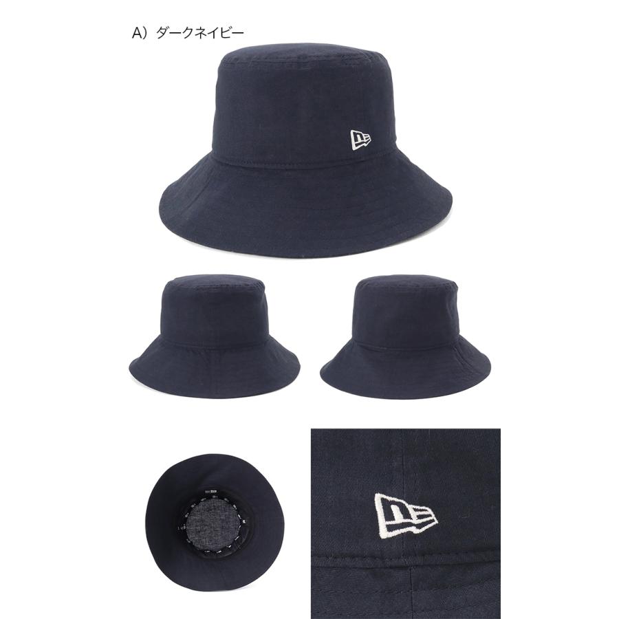 NEW ERA（ニューエラ） バケットハット コットンフラックス 綿麻