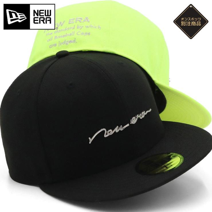 NOVAさん専用 NEW ERA ニューエラキャップ 59FIFTY 手書き風メタルロゴ