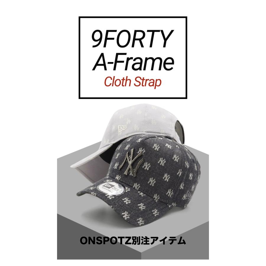 NEW ERA ニューエラキャップ 9FORTYA-FRAME MLB ONSPOTZ別注
