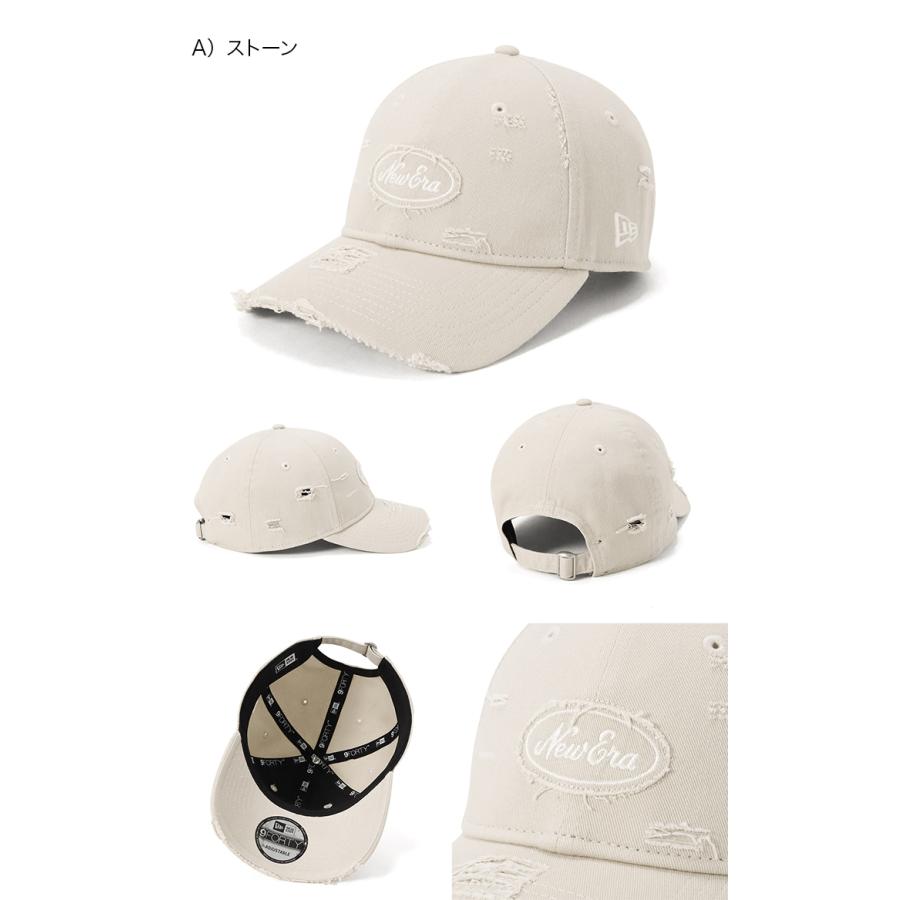 NEW ERA（ニューエラ） キャップ 9FORTY ダメージ加工 : ONSPOTZ Yahoo