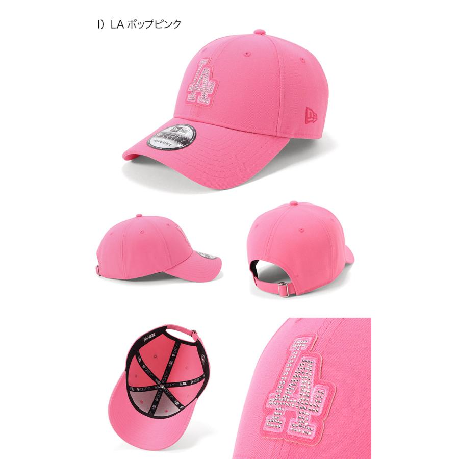 NEW ERA（ニューエラ） ニューエラキャップ 9FORTY ラインストーンMLB