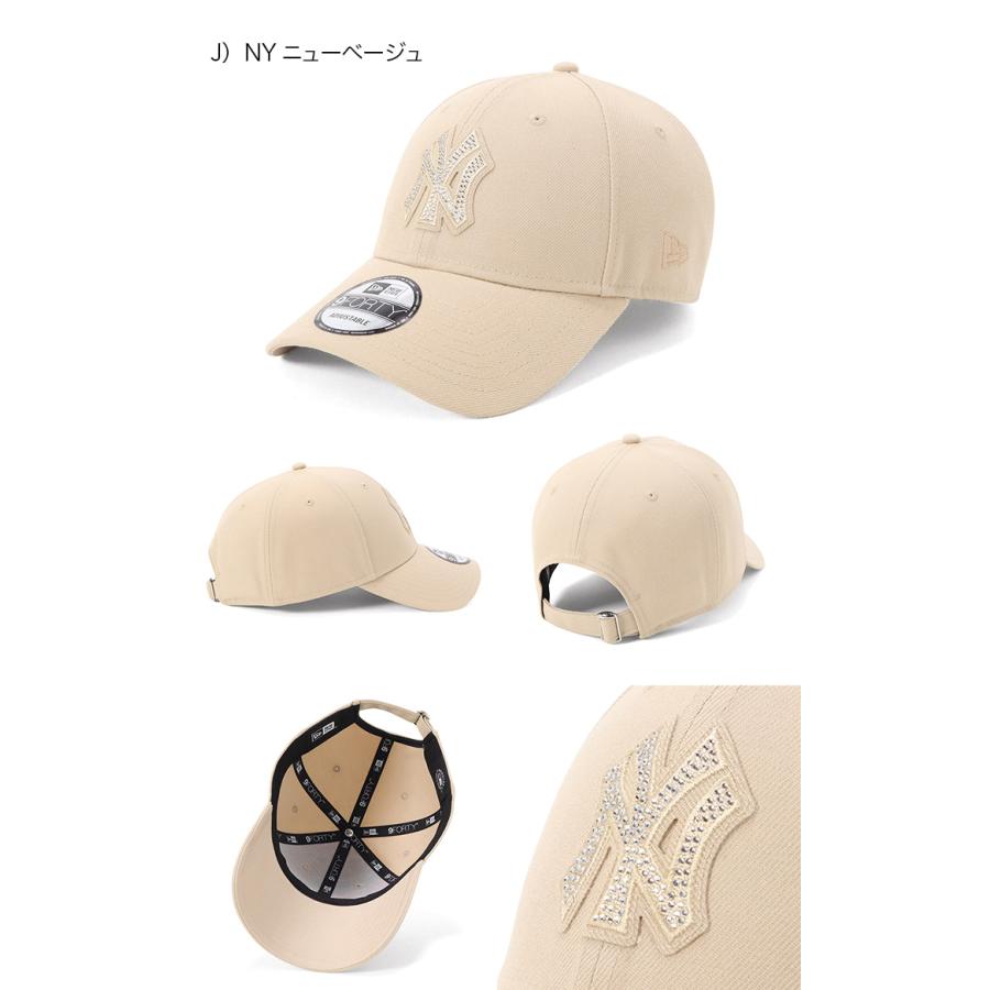 NEW ERA（ニューエラ） ニューエラキャップ 9FORTY ラインストーンMLB