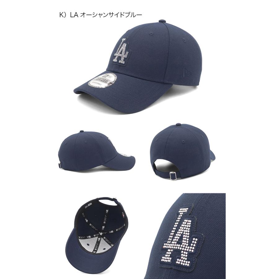 NEW ERA（ニューエラ） ニューエラキャップ 9FORTY ラインストーンMLB