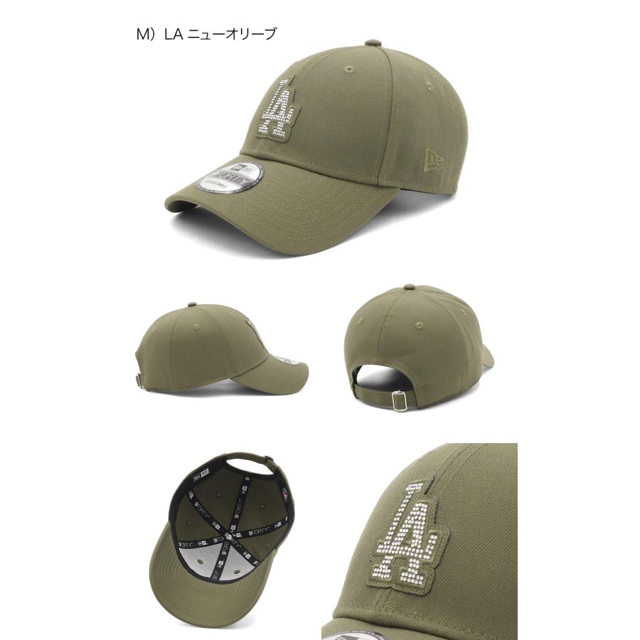 NEW ERA（ニューエラ） ニューエラキャップ 9FORTY ラインストーンMLB
