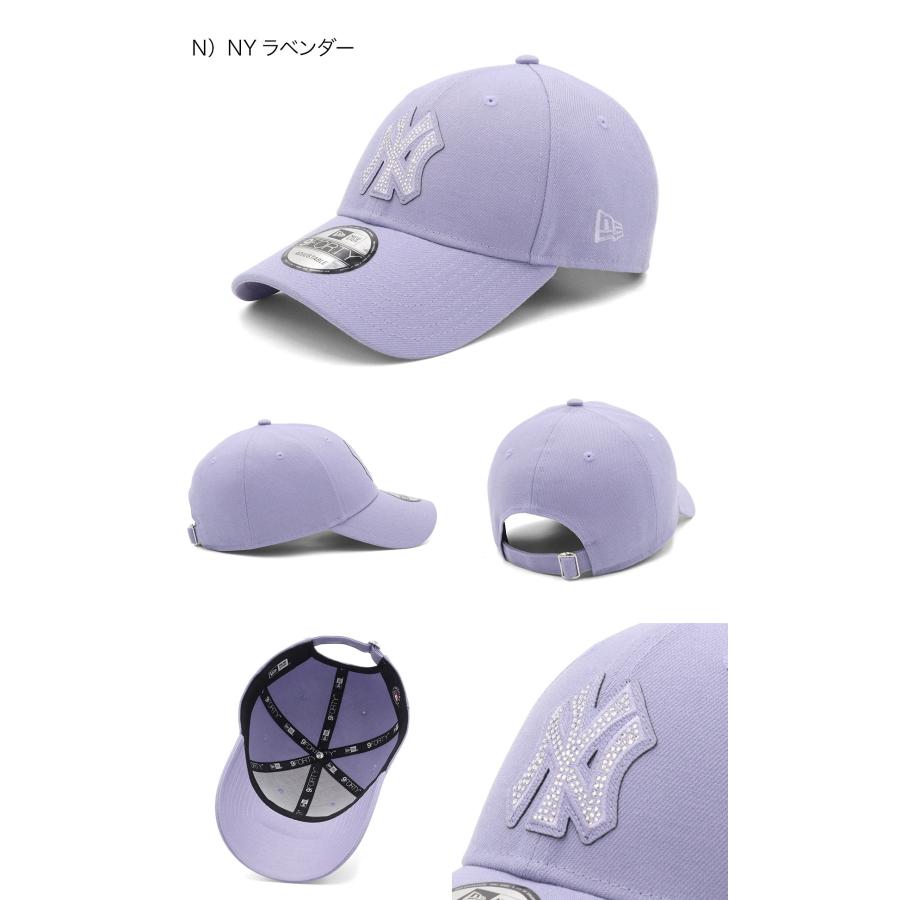 NEW ERA（ニューエラ） ニューエラキャップ 9FORTY ラインストーンMLB