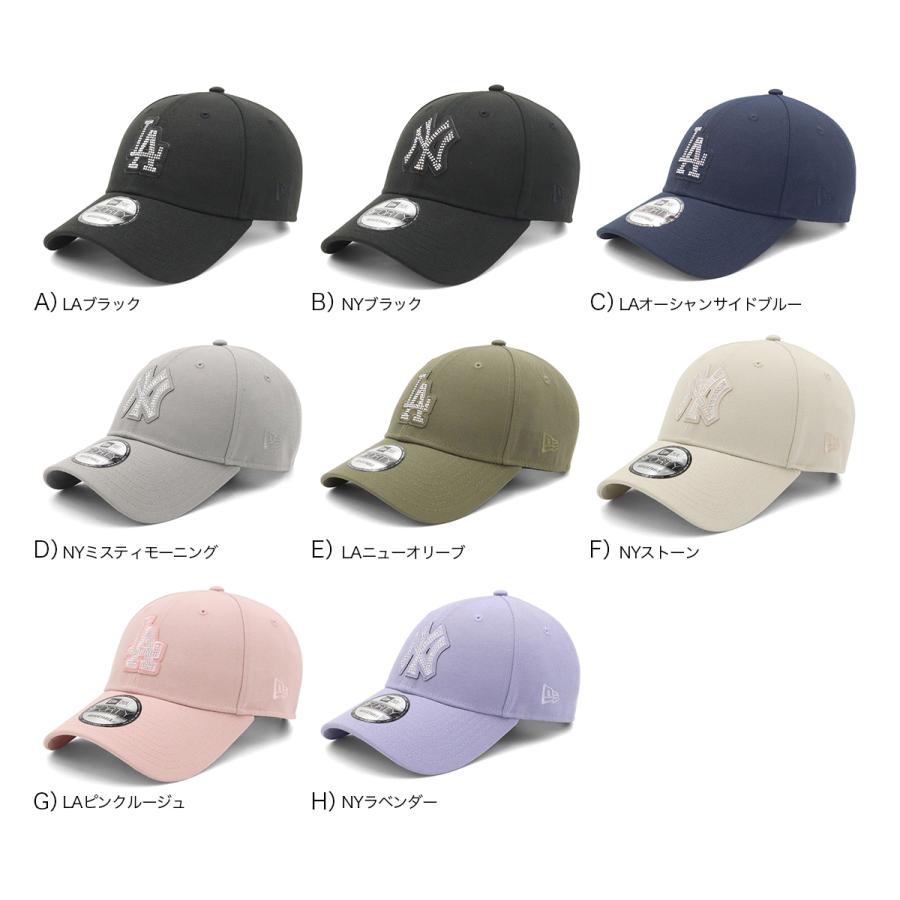 NEW ERA（ニューエラ） ニューエラキャップ 9FORTY ラインストーンMLB