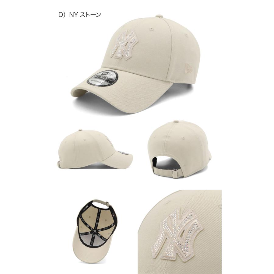 NEW ERA ニューエラキャップ 9FORTY ラインストーンMLB ONSPOTZ