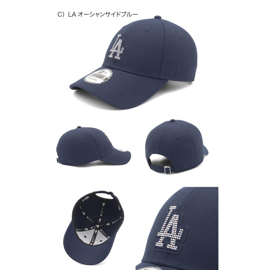 NEW ERA（ニューエラ） ニューエラキャップ 9FORTY ラインストーンMLB