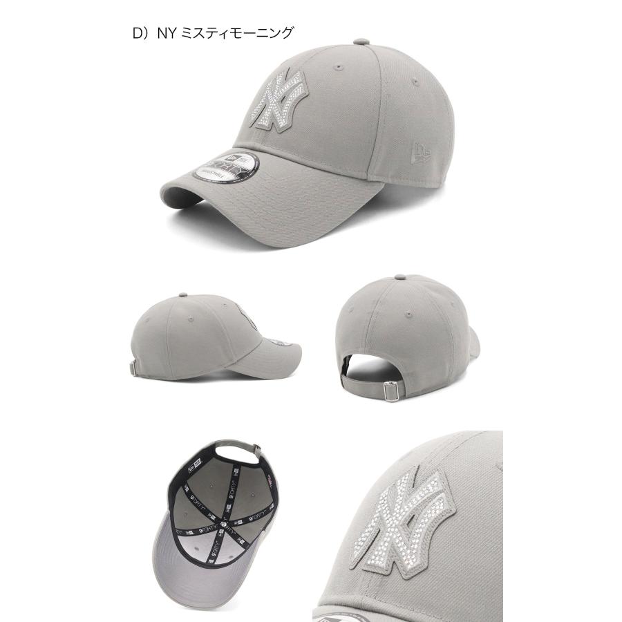 NEW ERA（ニューエラ） ニューエラキャップ 9FORTY ラインストーンMLB