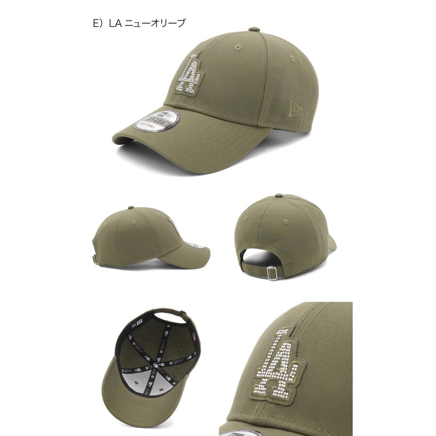 NEW ERA（ニューエラ） ニューエラキャップ 9FORTY ラインストーンMLB