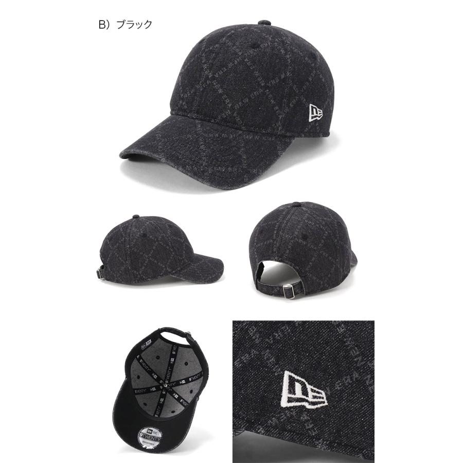 NEW ERA ニューエラキャップ 9TWENTY DENIMMONOGRAM デニム