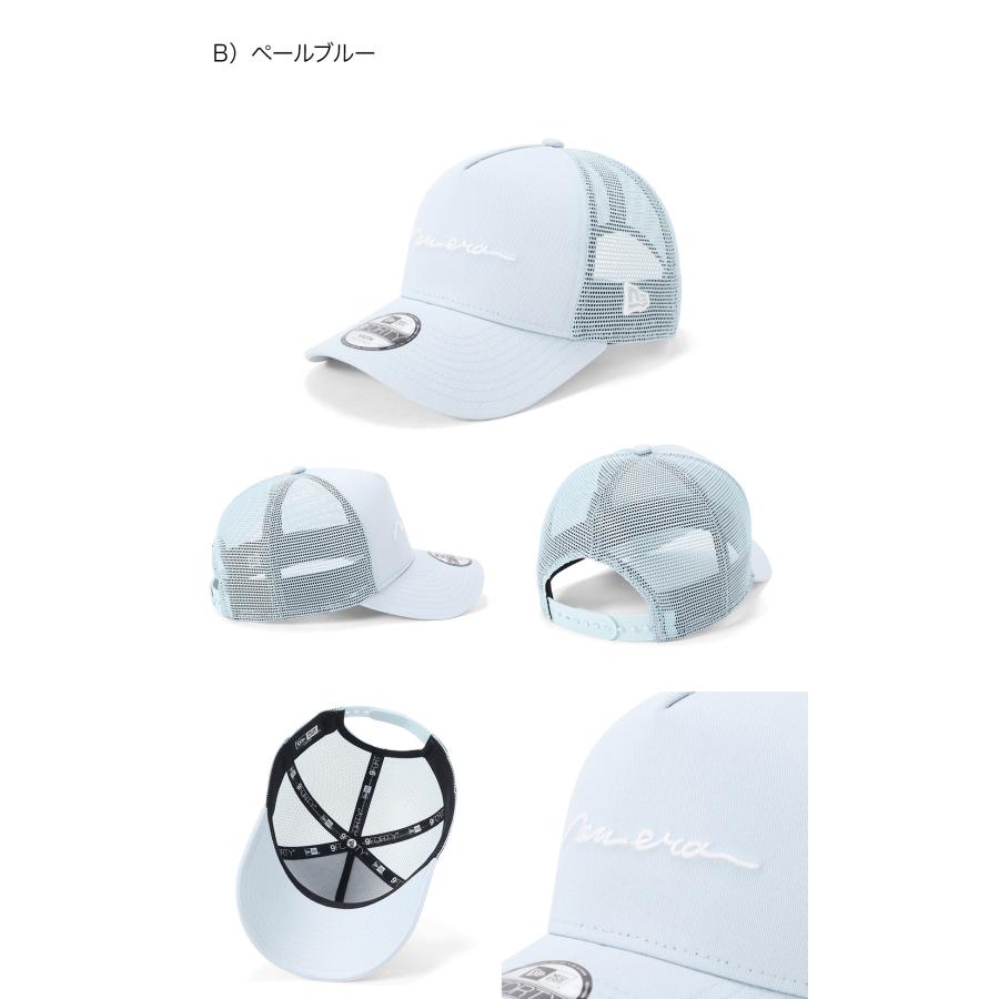 NEW ERA（ニューエラ） ニューエラキッズ メッシュキャップ 手書き風