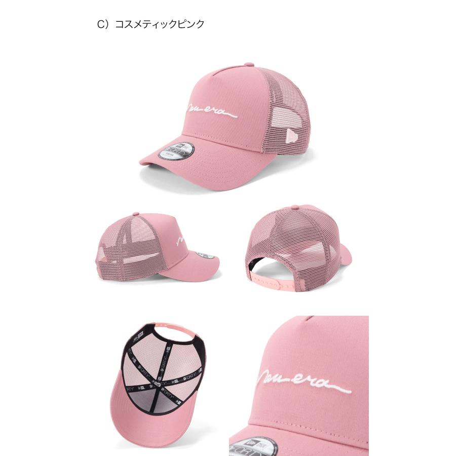 NEW ERA（ニューエラ） ニューエラキッズ メッシュキャップ 手書き風