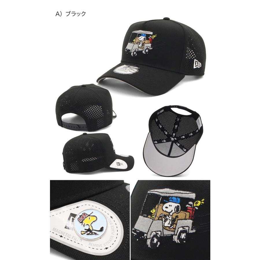 NEW ERA ニューエラゴルフ 9FORTYA-FRAME ピーナッツスヌーピー