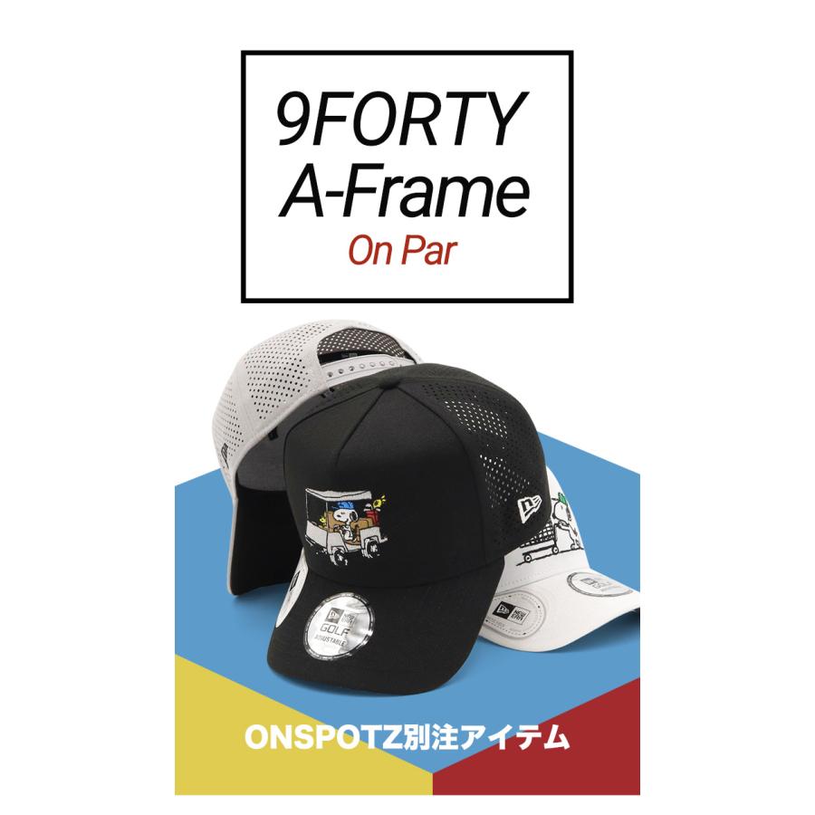 NEW ERA ニューエラゴルフ 9FORTYA-FRAME ピーナッツスヌーピー