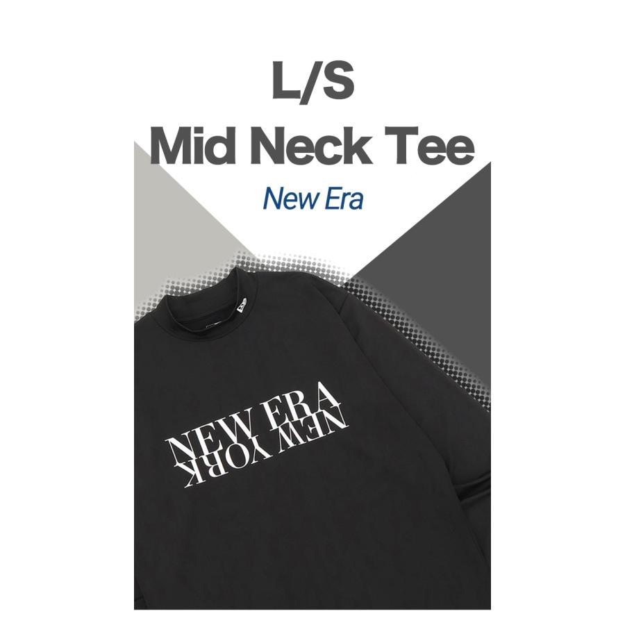 NEW ERA（ニューエラ） ニューエラゴルフ ミッドネック長袖Tシャツ