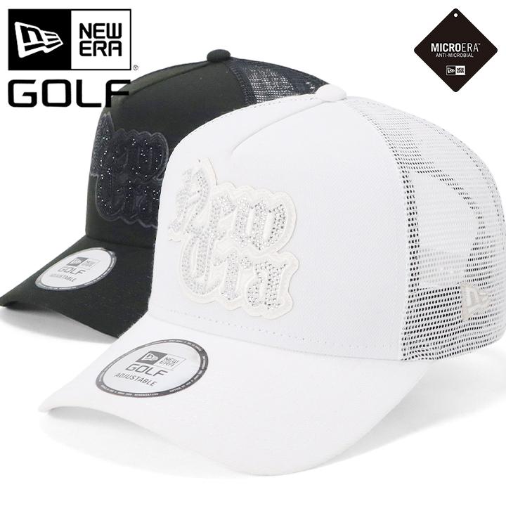 ニューエラゴルフ メッシュキャップ 9FORTYA-FRAME ラインストーン NEW ERA ニューエラゴルフ メッシュキャップ 9FORTYA-FRAME