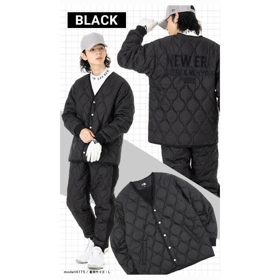NEW ERA ニューエラゴルフ カーディガン ジャケット キルティング