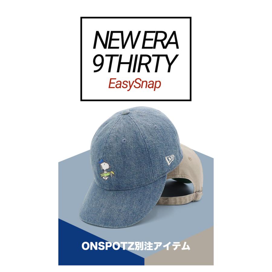NEW ERA ニューエラゴルフ 9THIRTY ピーナッツスヌーピーコラボ