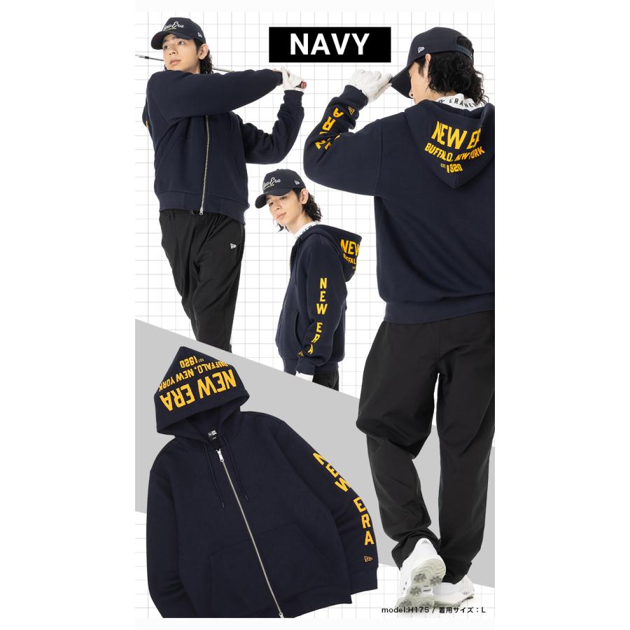NEW ERA GOLF ニューエラゴルフ　セットアップ　パーカー　パンツ　ロゴ Amazon | NEW ERA ニューエラ ゴルフ 上下セット ナイロン