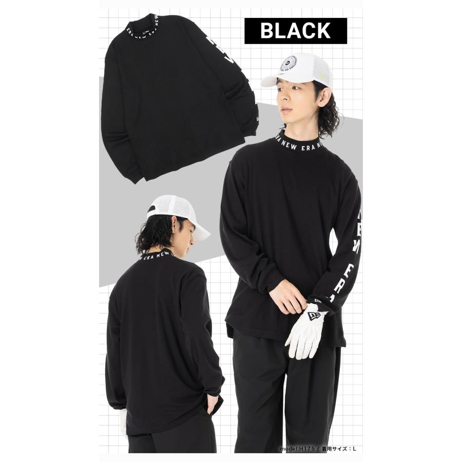 NEW ERA ニューエラゴルフ ミドルネック 長袖Tシャツ ロンT : ONSPOTZ
