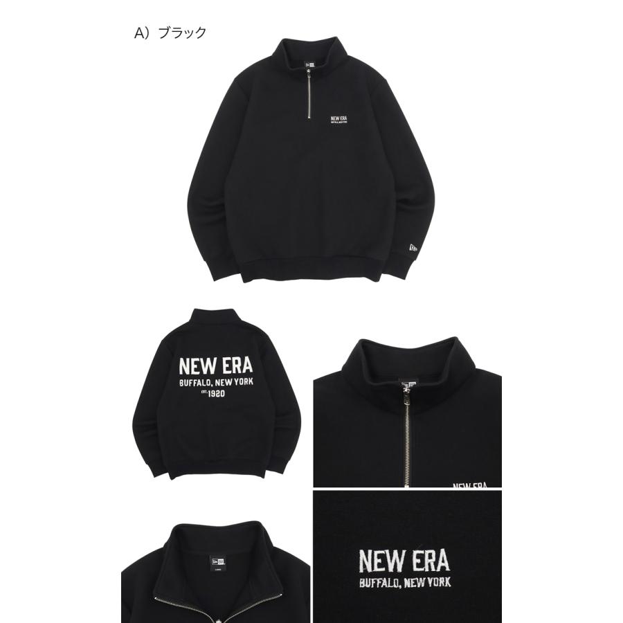 美品 NEW ERA ニューエラ テック スウェット ハーフジップ NEW ERA ニューエラゴルフ テックスウェット ハーフジップ