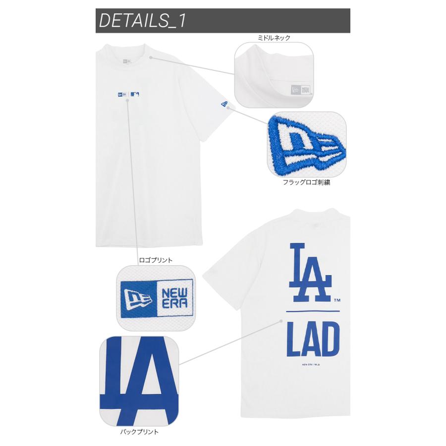 NEW ERA（ニューエラ） ニューエラゴルフ 半袖ミッドネックTシャツ MLB