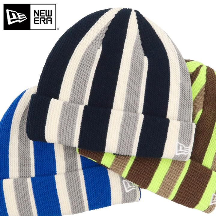 NEW ERA（ニューエラ） ニット帽 ストライプ : ONSPOTZ Yahoo