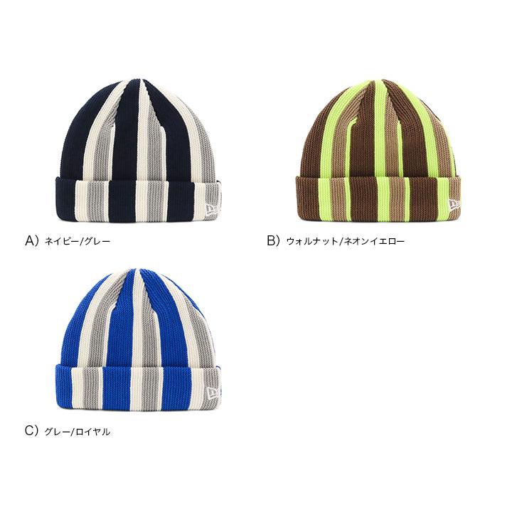 afbストライプニット帽 ネイビー・グレー NEW ERA（ニューエラ） ニット帽 ストライプ : ONSPOTZ Yahoo