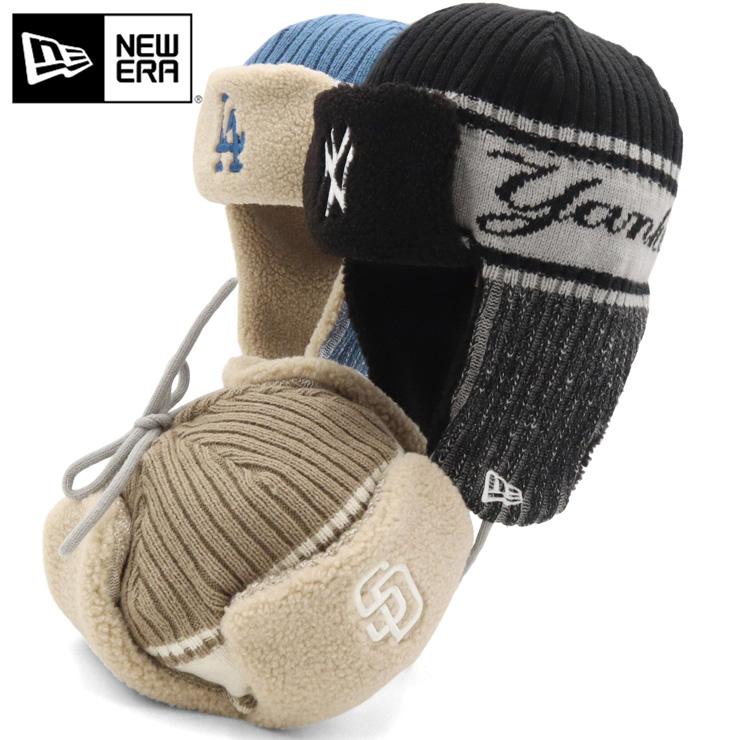 NEW ERA（ニューエラ） ニットトラッパー MLB ボア : ONSPOTZ Yahoo