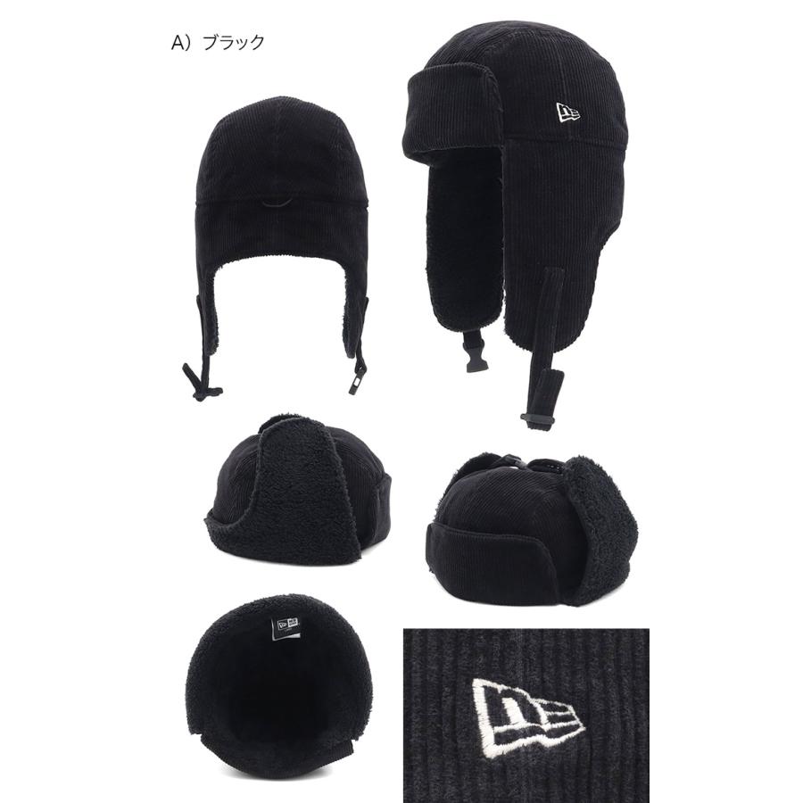 【完売品】NEW ERA コーデュロイ トラッパー ブラック M トラッパー Corduroy コーデュロイ ブラック | ニューエラオンラインストア