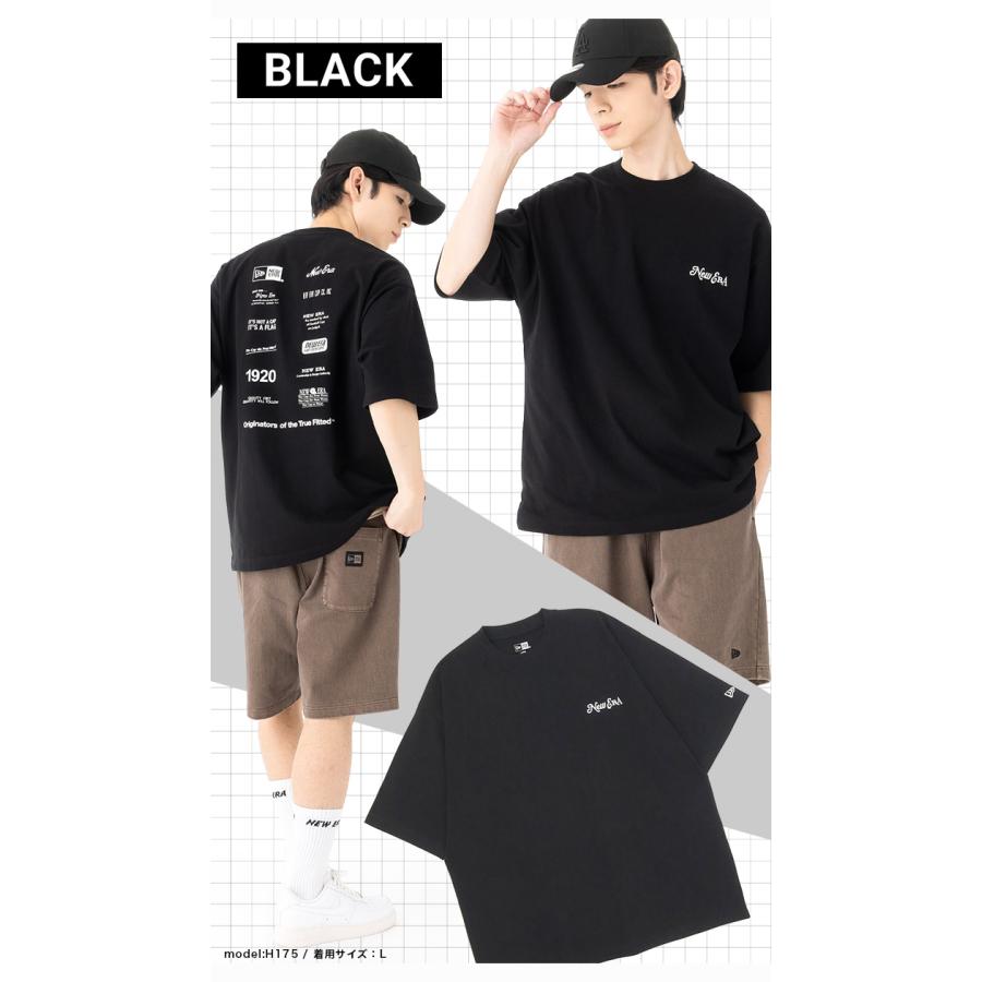 NEW ERA（ニューエラ） 半袖Tシャツ オーバーサイズ アーカイブロゴ