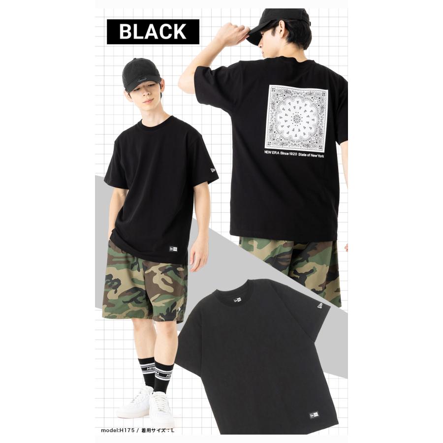 NEW ERA（ニューエラ） 半袖Tシャツ バンダナラバープリント : ONSPOTZ
