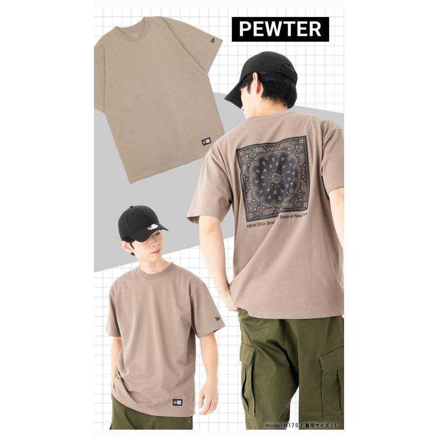 NEW ERA（ニューエラ） 半袖Tシャツ バンダナラバープリント : ONSPOTZ