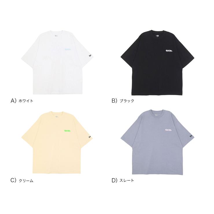 NEW ERA（ニューエラ） 半袖Tシャツ オーバーサイズ グラフィティロゴ