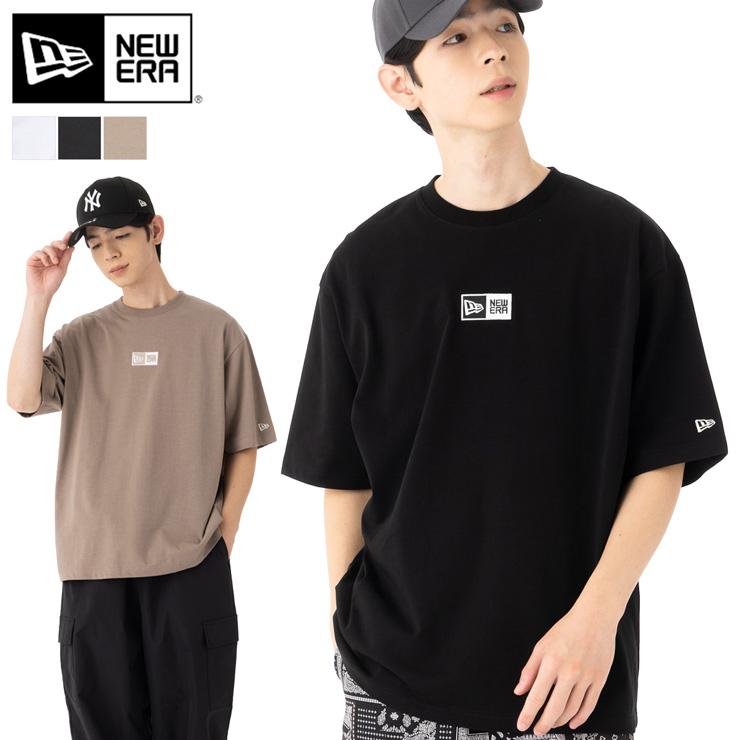 NEW ERA（ニューエラ） 半袖Tシャツ オーバーサイズ ボックスロゴ