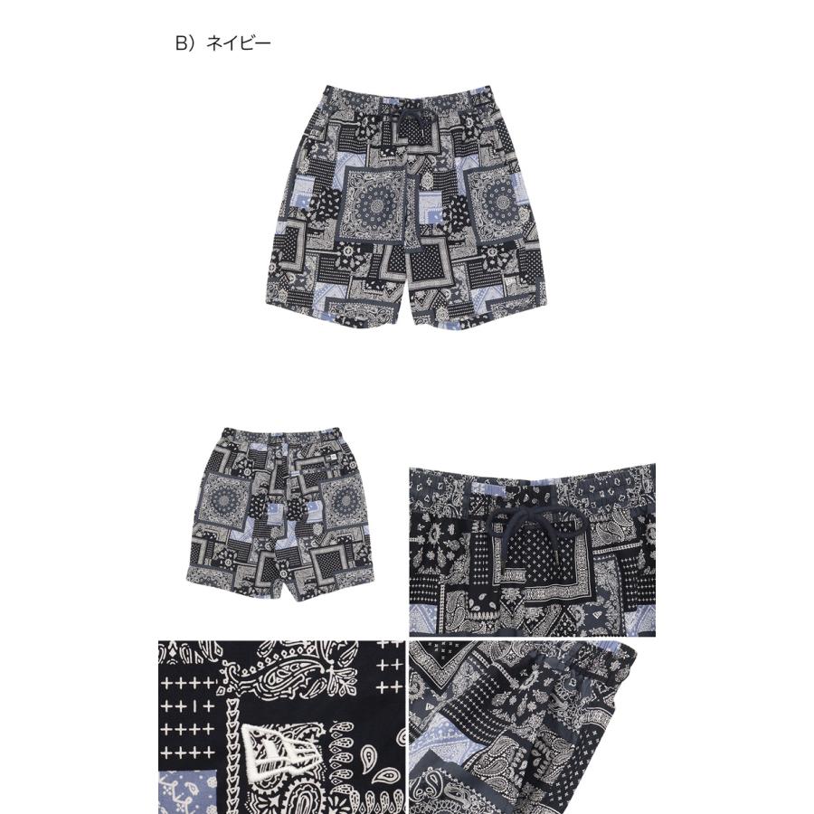 NEW ERA（ニューエラ） ショートパンツ ペイズリー柄 : ONSPOTZ Yahoo