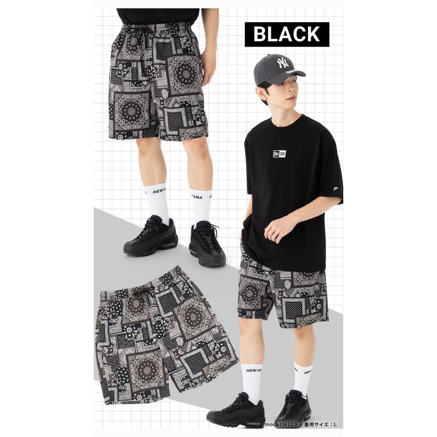 NEW ERA（ニューエラ） ショートパンツ ペイズリー柄 : ONSPOTZ Yahoo
