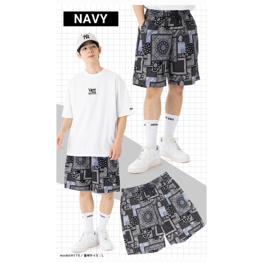 NEW ERA（ニューエラ） ショートパンツ ペイズリー柄 : ONSPOTZ Yahoo