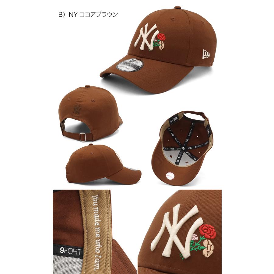 NEW ERA（ニューエラ） ニューエラキャップ 9FORTY 母の日花柄 MLB