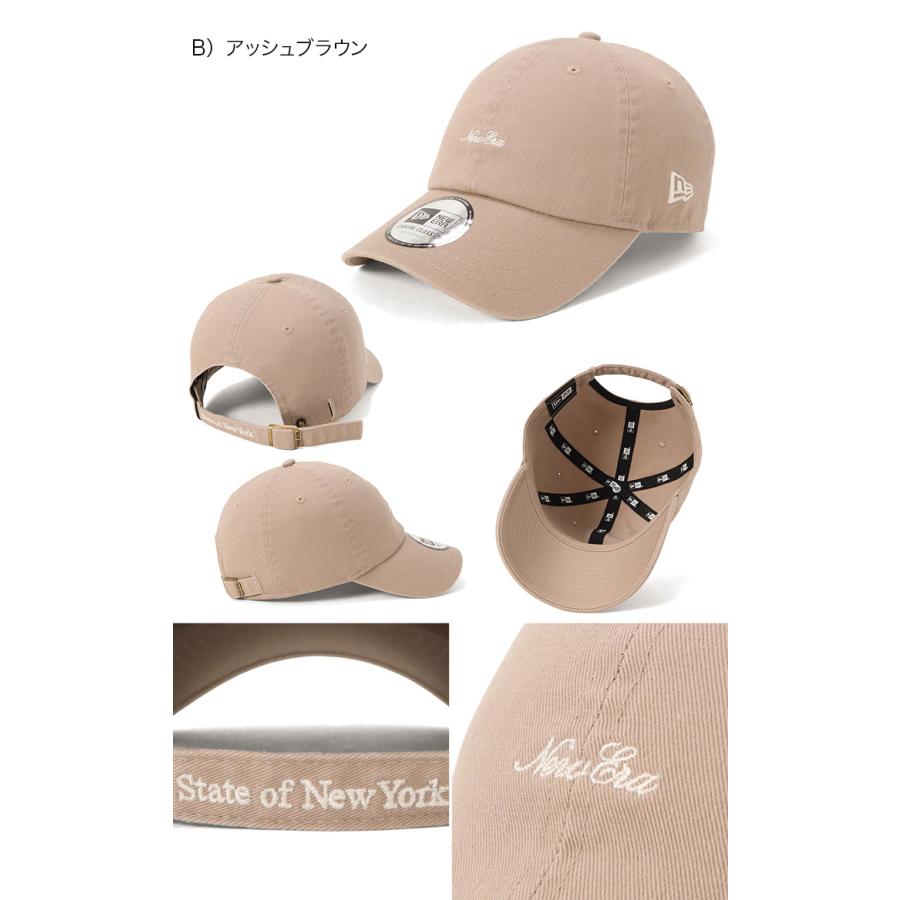 NEW ERA（ニューエラ） キャップ カジュアルクラシック ストラップロゴ