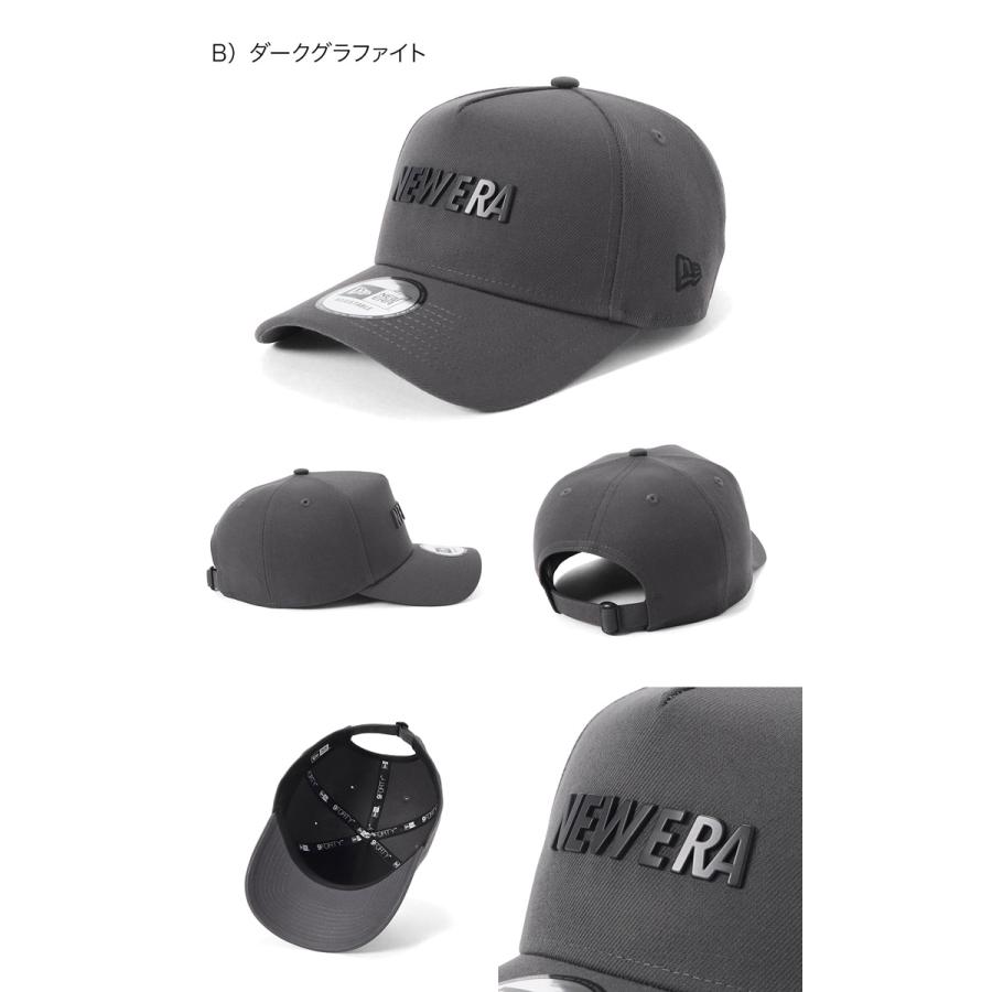 ニューエラキャップ 9FORTYA-FRAME メタルロゴ ONSPOTZ別注の画像