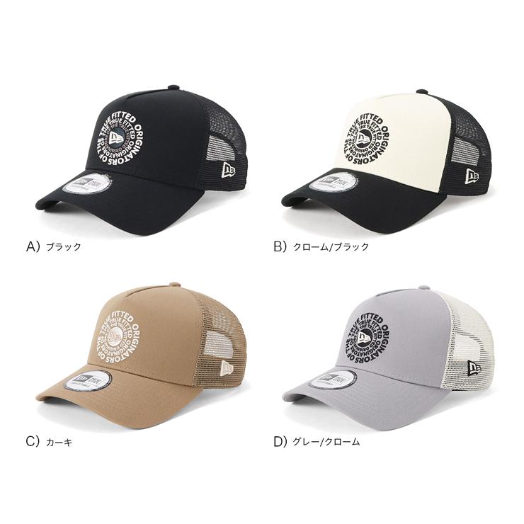 NEW ERA（ニューエラ） メッシュキャップ 9FORTYA-FRAME サークルロゴ