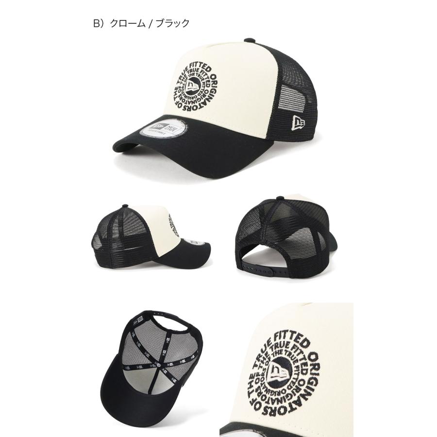 NEW ERA（ニューエラ） メッシュキャップ 9FORTYA-FRAME サークルロゴ