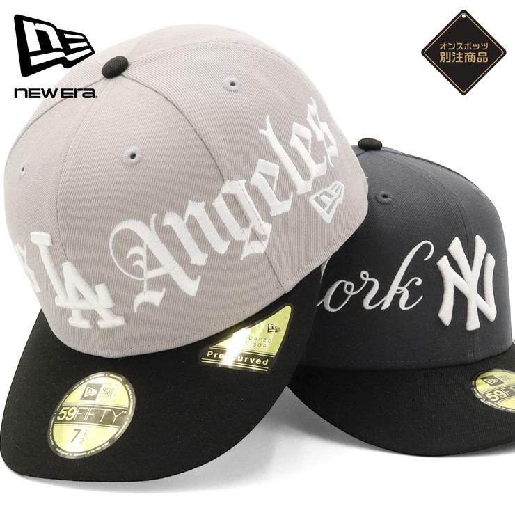 NEW ERA（ニューエラ） ニューエラキャップ PRE-CURVED59FIFTY サイド