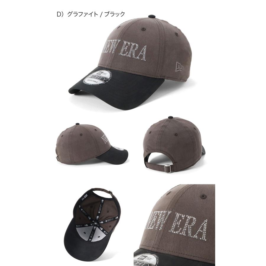 NEW ERA（ニューエラ） キャップ 9FORTY ラインストーン : ONSPOTZ