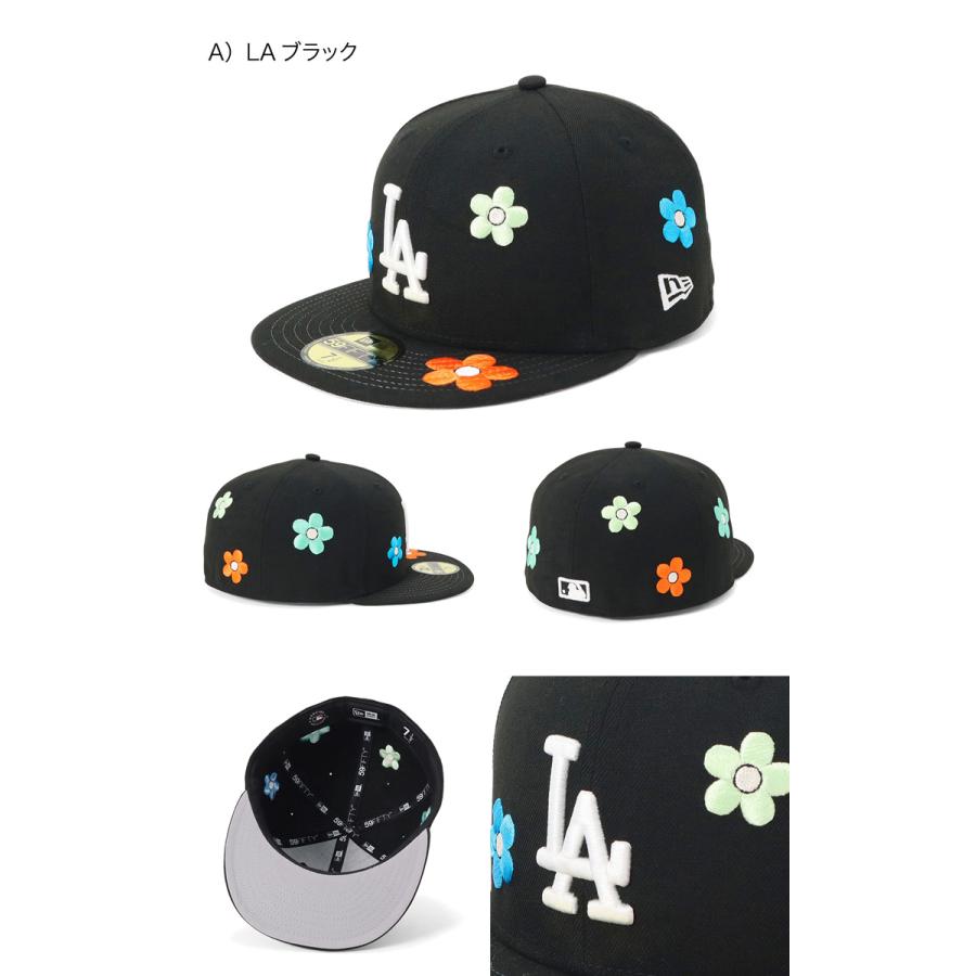 NEW ERA（ニューエラ） ニューエラキャップ 59FIFTY 花柄MLB ONSPOTZ